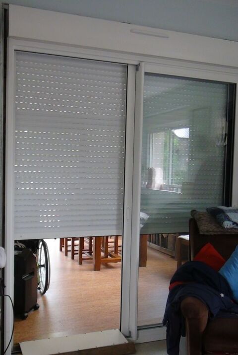 Baie coulissante avec volet roulant lectrique 1600 Saint-Branchs (37)