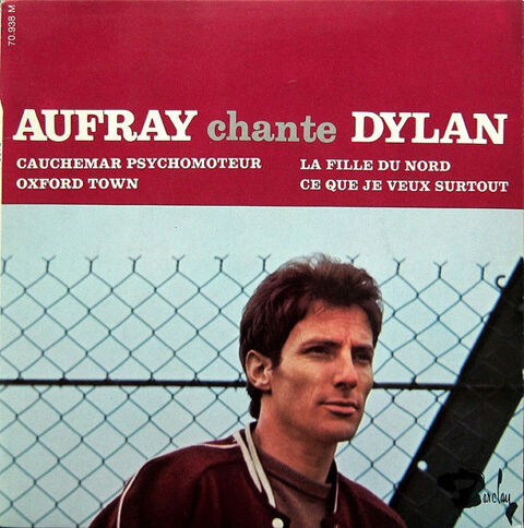 Hugues Aufray ? Chante Dylan ? Barclay ? 1966 10 Andernos-les-Bains (33)