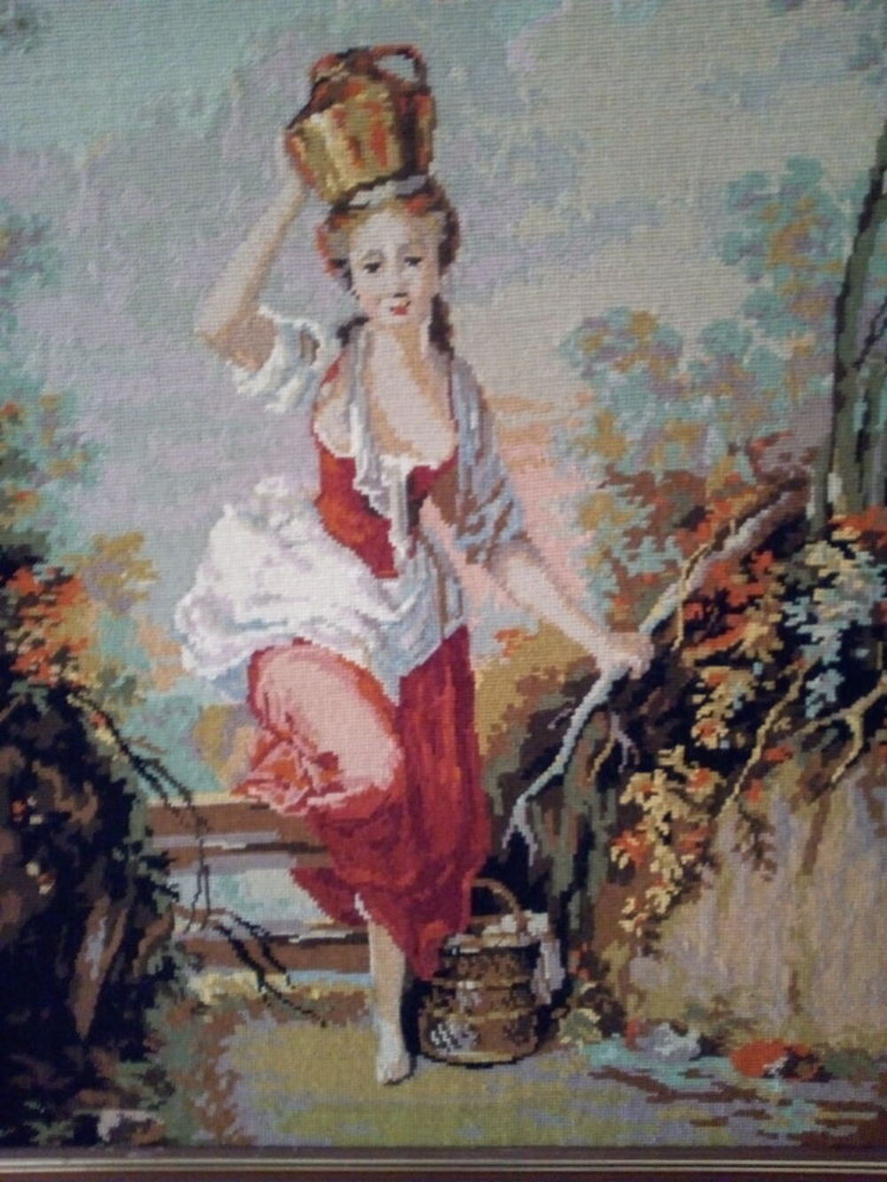 La Laiti&egrave;re et le Pot au lait de Jean-Baptiste Huet Décoration