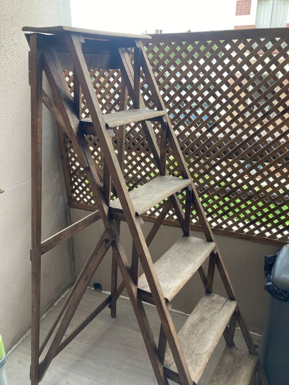 Escabeau en bois Décoration