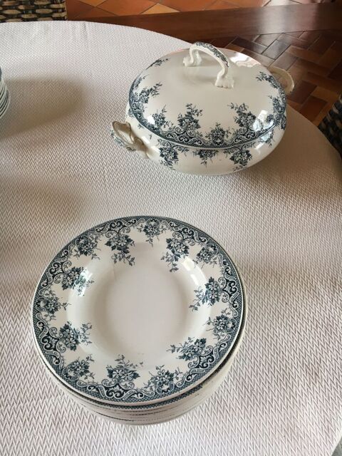 Vaisselle ancienne porcelaine du Nord 130 Saint-Jean-sur-Mayenne (53)