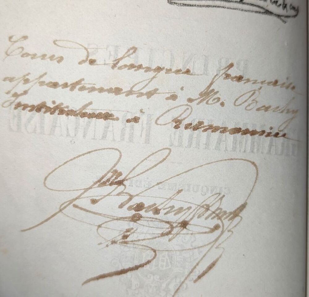 Livre offert &agrave; l'Instituteur de Ramousies (Nord) en 1861 