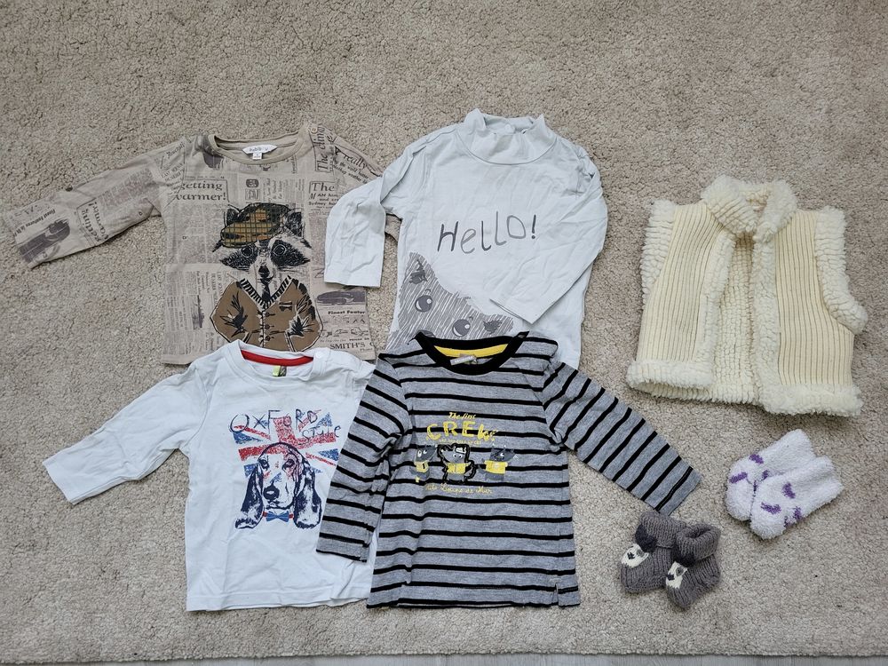 Lot v&ecirc;tements gar&ccedil;on 9 mois hiver - 28 pi&egrave;ces V�tements enfants