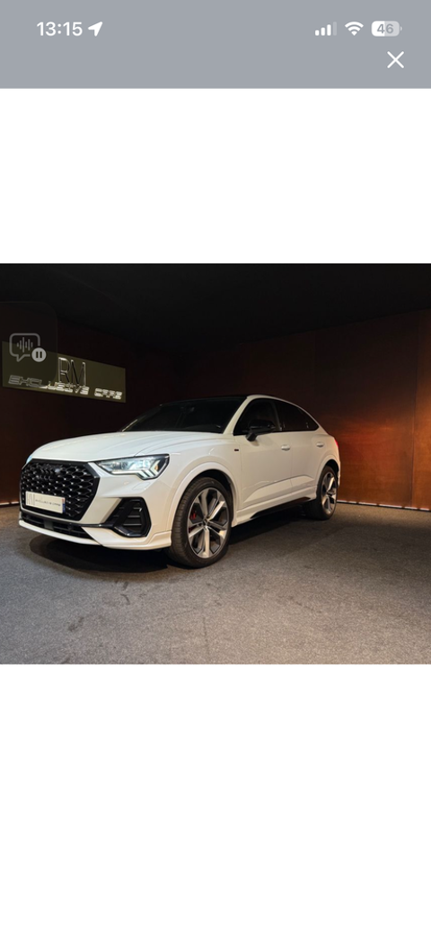 Audi Q3 Sportback 45 TFSI 230 ch S tronic 7 Quattro S line 2020 occasion Auvers-sur-Oise 95430