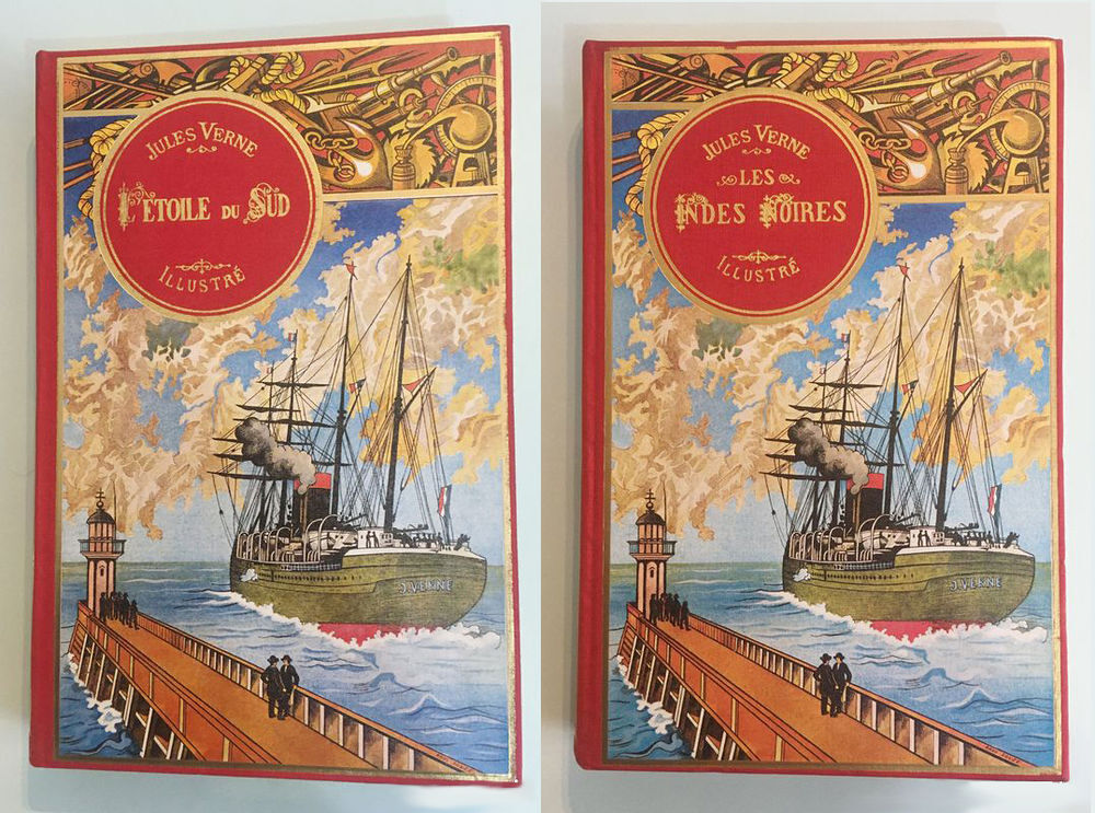 Lot de 8 Livres Jules Verne en excellent e?tat Livres et BD