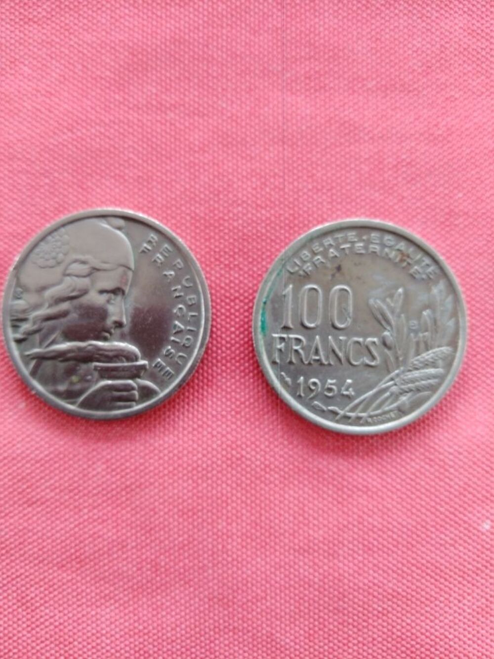 Pi&egrave;ces de 100 Francs 