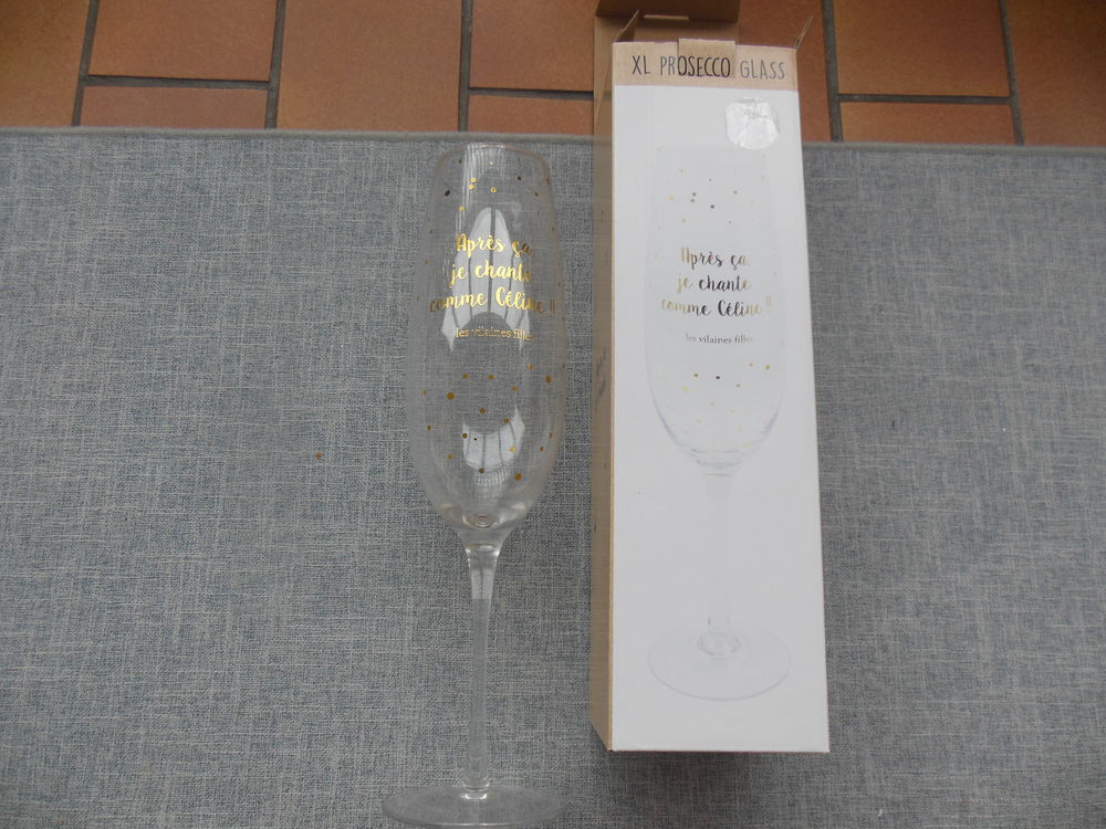 Verre champagne XL vilaines filles Décoration