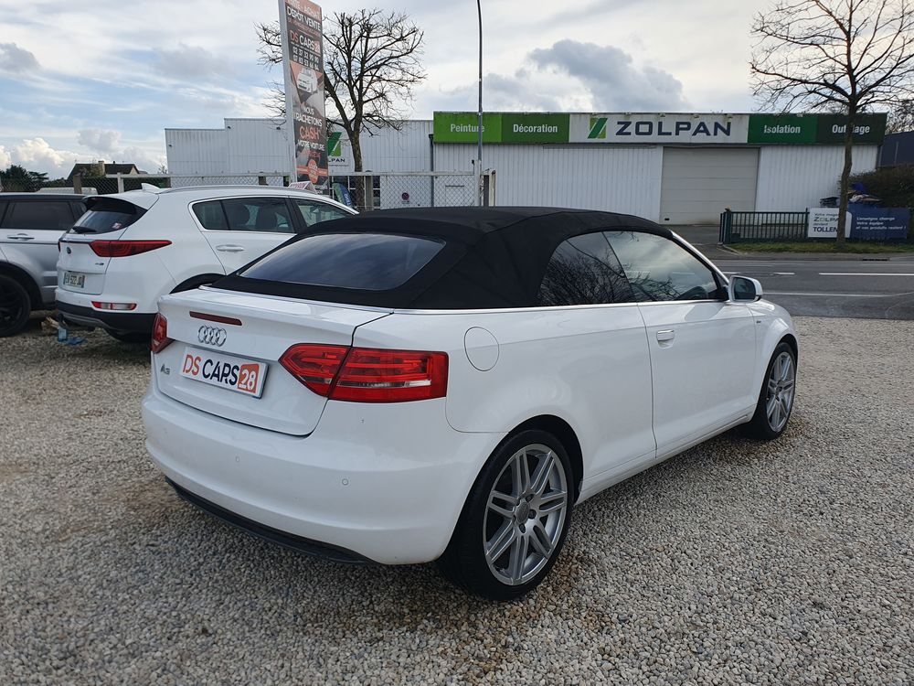 A3 Cabriolet 1.6 TDI 105 DPF S Line 2010 occasion 28000 Chartres