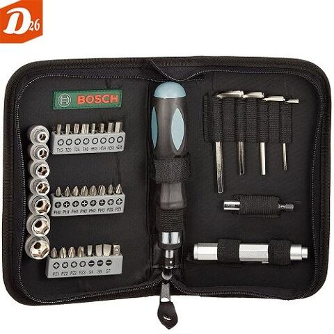 BOSCH Coffret d'outils 38 pices 26290 Les granges-gontardes