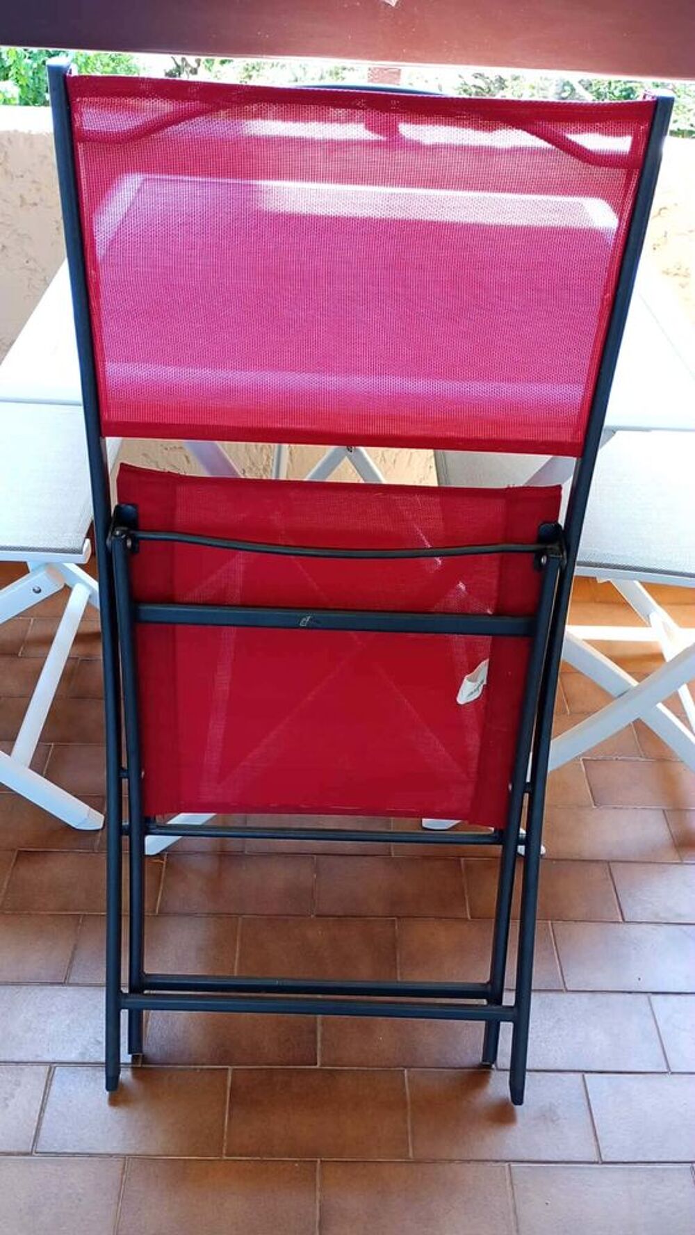 6 chaises de jardin pliantes Hesp&eacute;ride Meubles