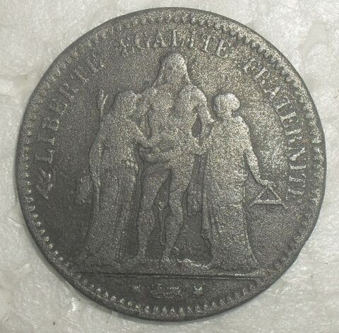 Pi�ce de 5 Francs Hercule 1873A 20 Montreuil (93)