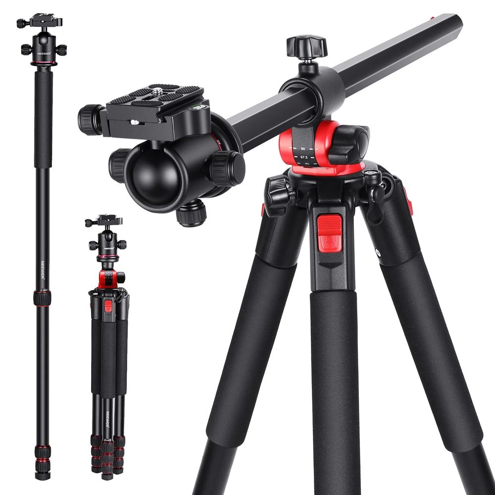 Tr&eacute;pied professionnel NEEWER N284L+G0 avec Monopode Photos/Video/TV