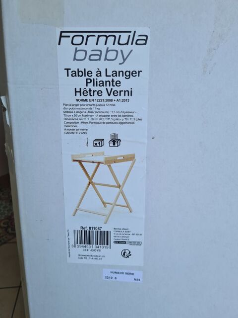 Table a langer + matelas Ch�reng (59)