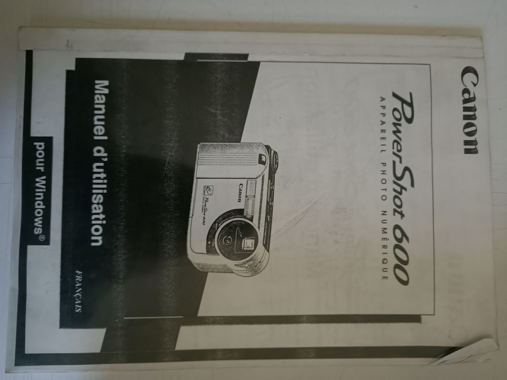 Appareil photo num&eacute;rique canon Photos/Video/TV