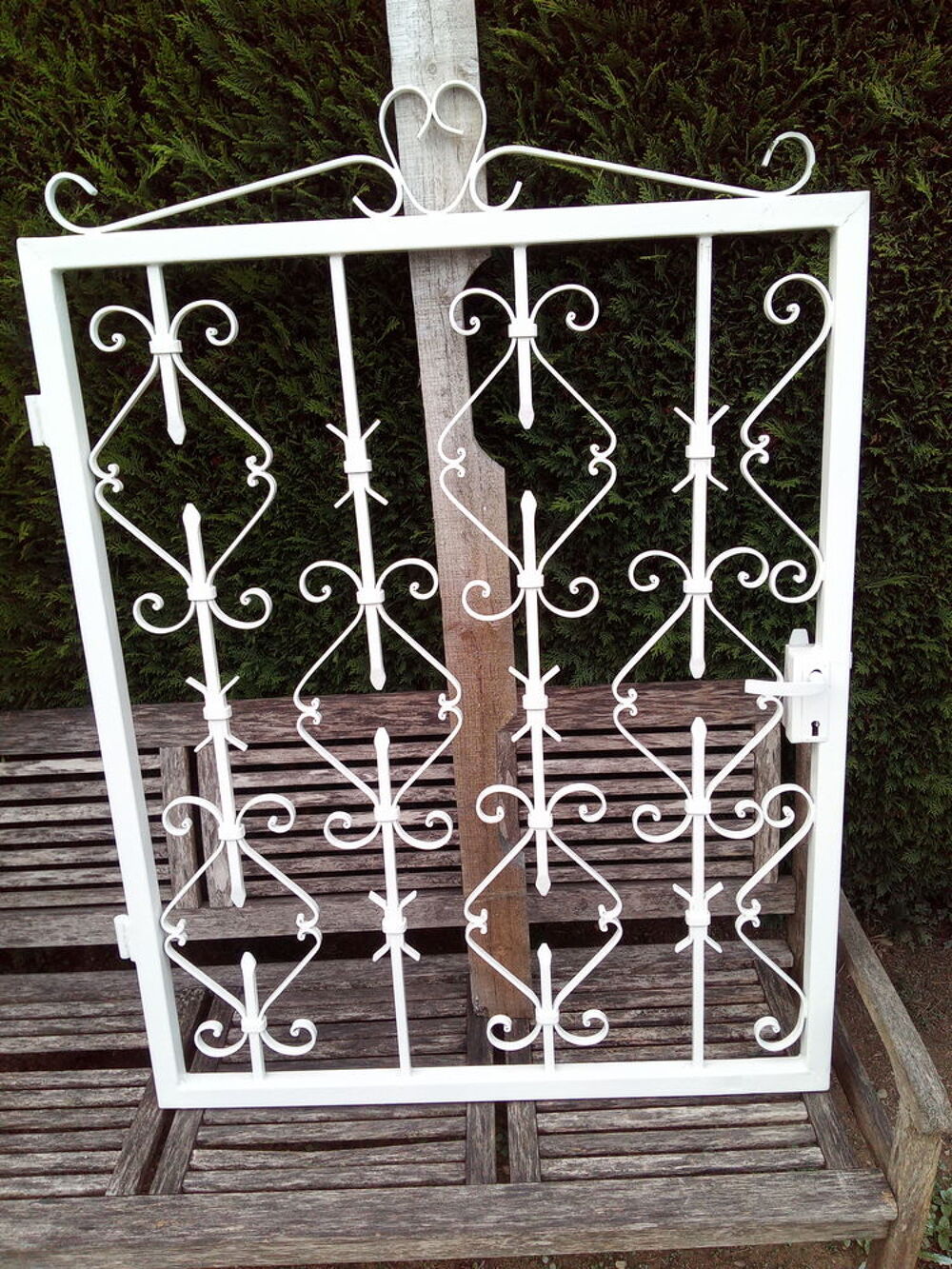 Portillon en m&eacute;tal Jardin