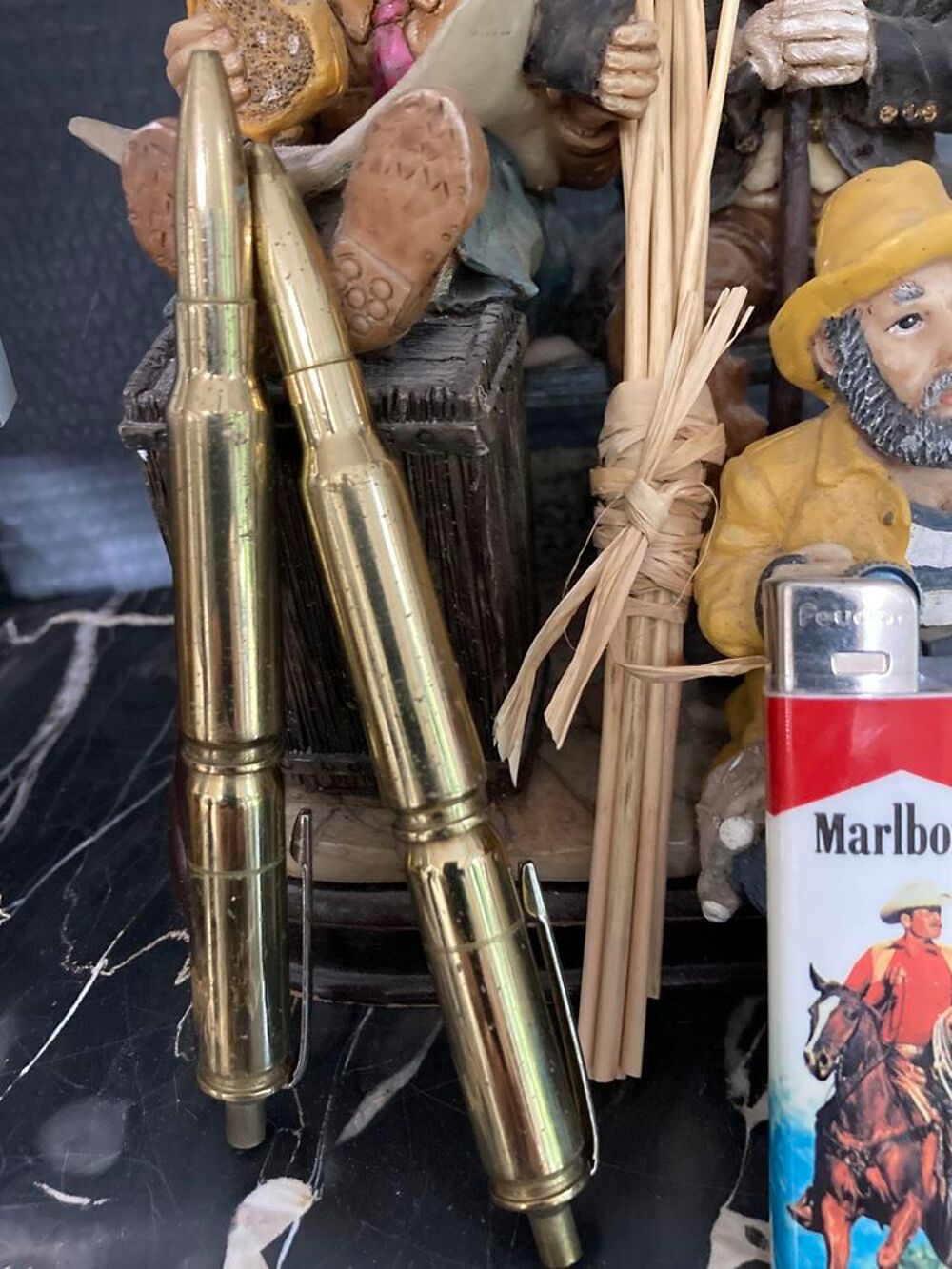 STYLO &agrave; Bille sur Base : BALLE REMINGTON 30.06 