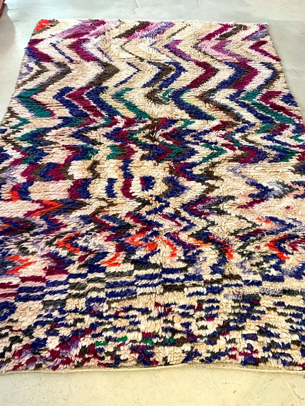Superbe tapis berb&egrave;re vintage Décoration
