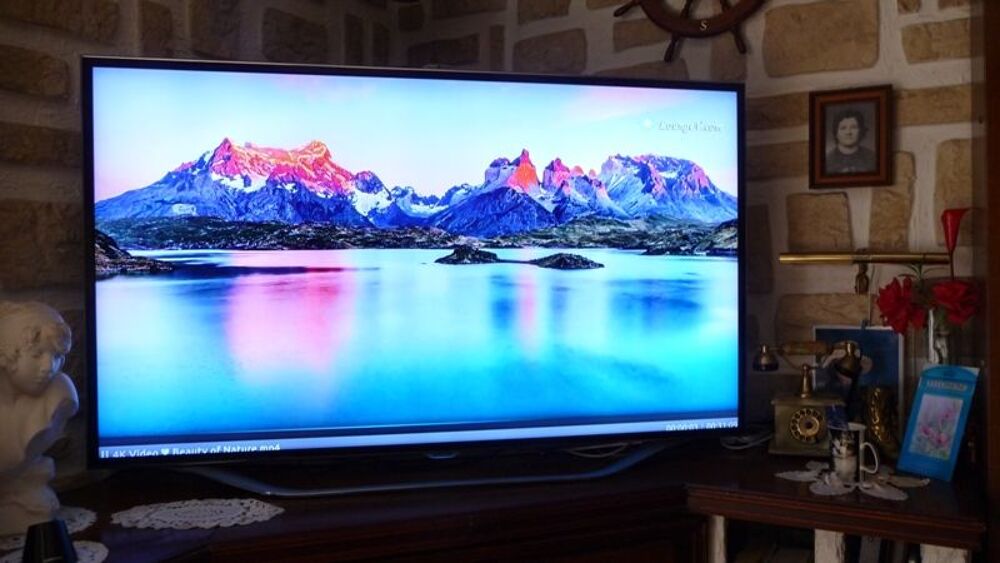 television grand formatamsung smart tele 1metre65 3 d led Photos/Video/TV