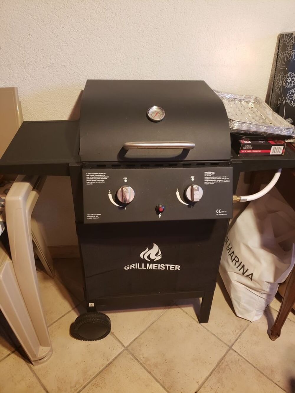 Barbecue &agrave; gaz Electroménager