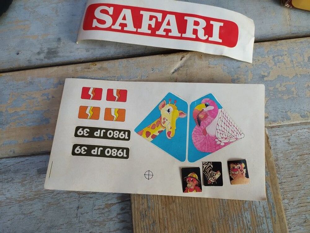 Jouet Vintage Smoby Auto Safari Ann&eacute;es 70/80 