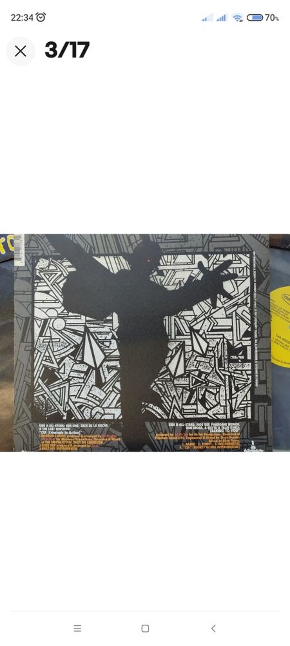 vinyl Rap US CD et vinyles