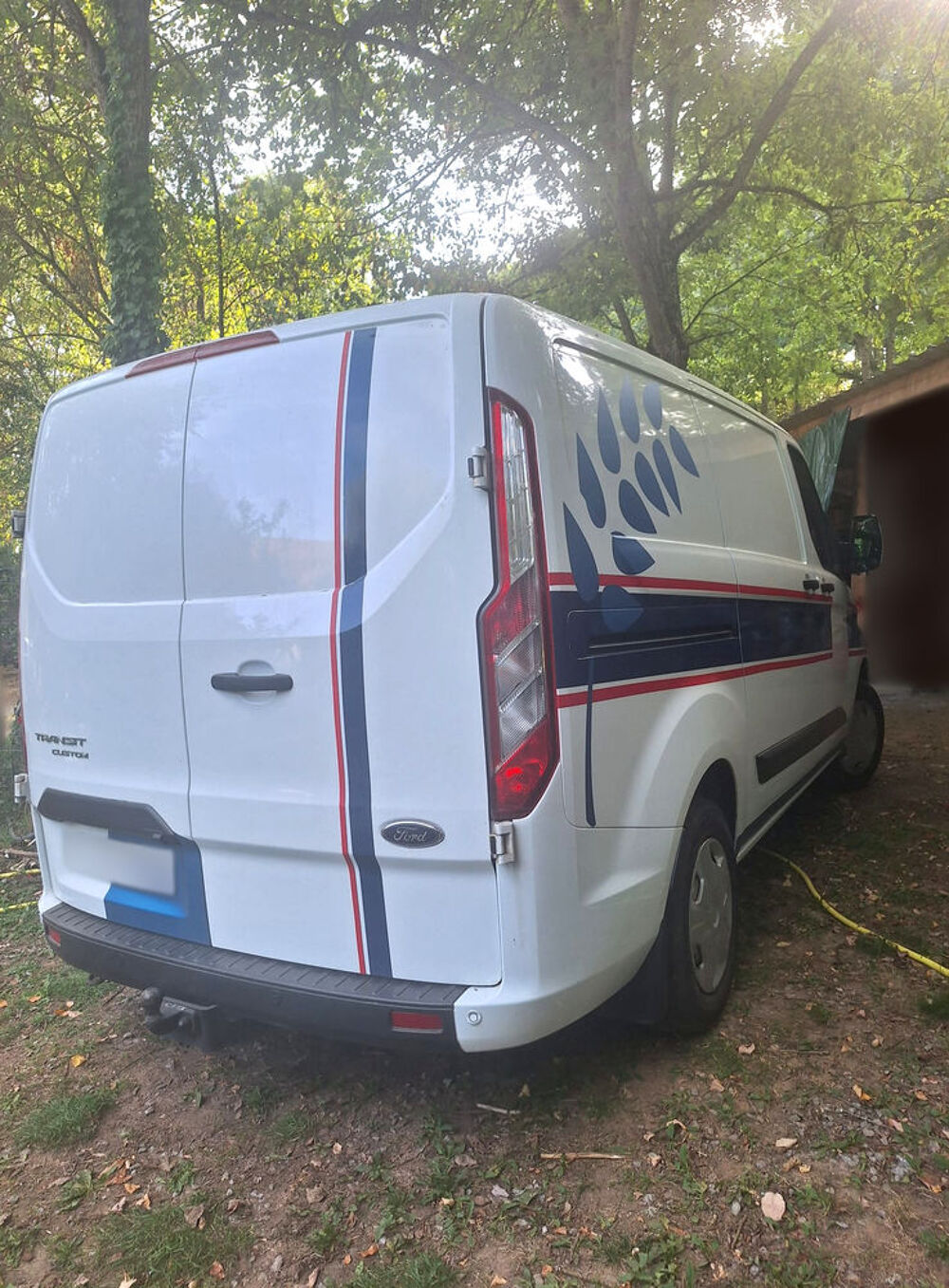 Transit TRANSIT CUSTOM CABINE APPROFONDIE 290 L1H1 2.2 TDCi 125 LIMITED 2020 occasion 23480 Saint-Michel-de-Veisse