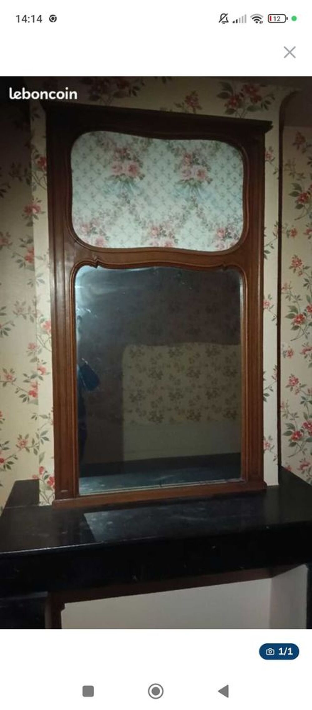 trumeau miroir cheminee Meubles
