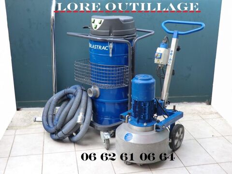BLASTRAC - Ponceuse béton + Aspirateur 4500 Cagnes-sur-Mer (06)