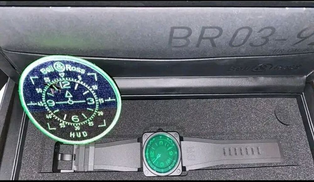 Bell &amp; Ross BR-0392-HUD Bijoux et montres