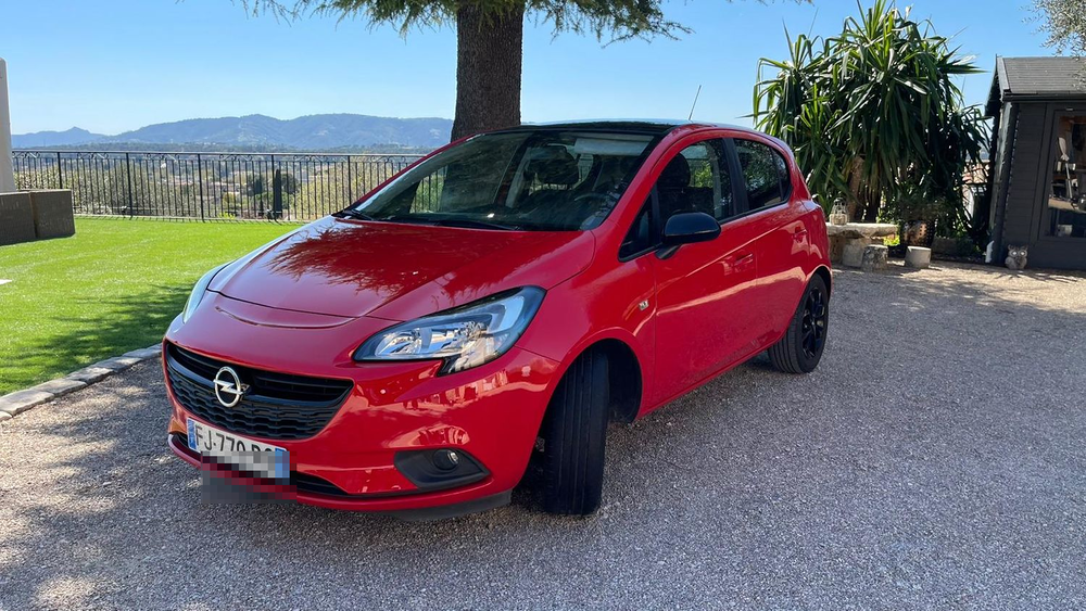 Corsa 1.4 Turbo 100 ch Black Edition 2019 occasion 06600 Antibes