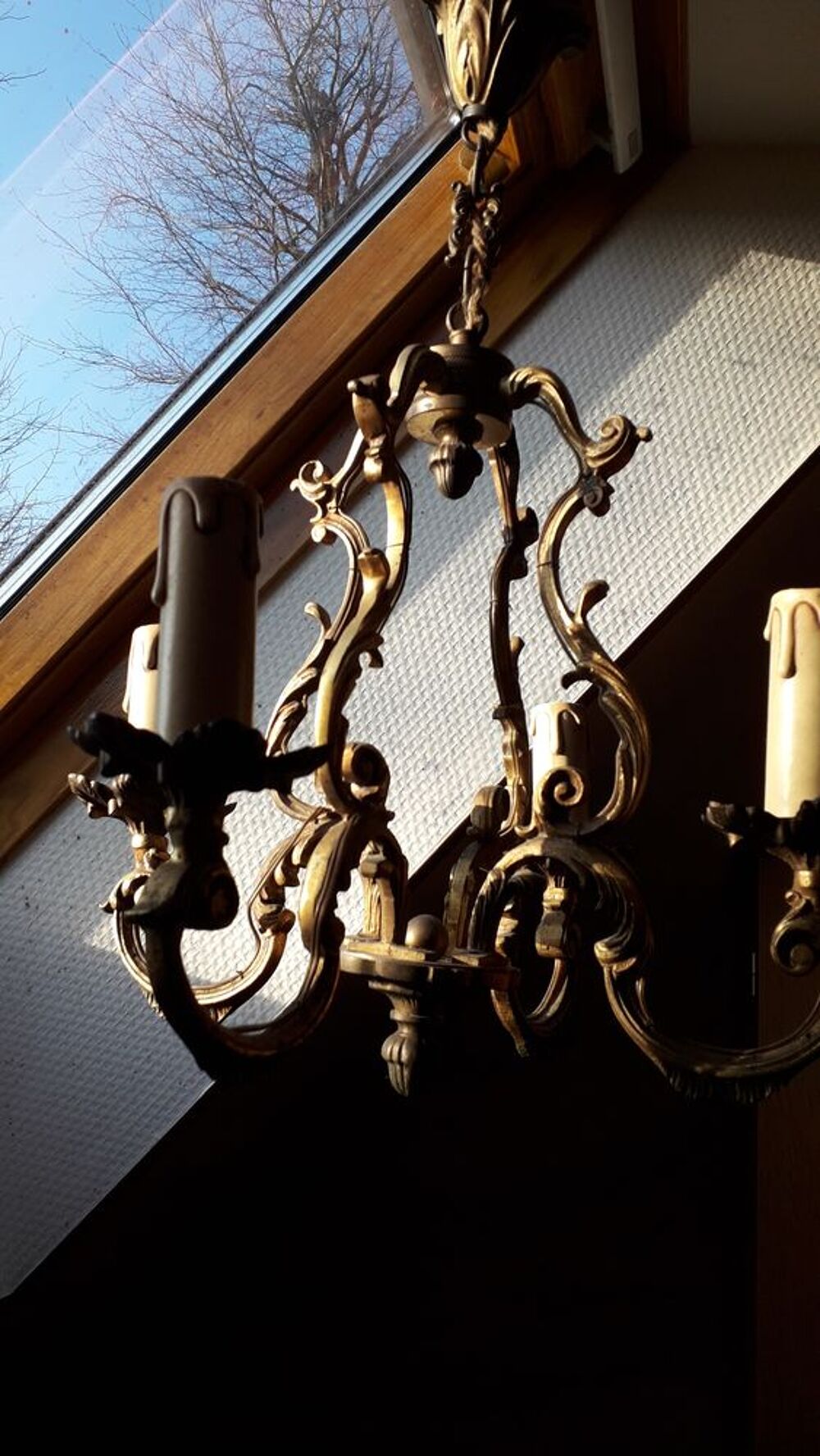 3 Lustres et 3 appliques Décoration