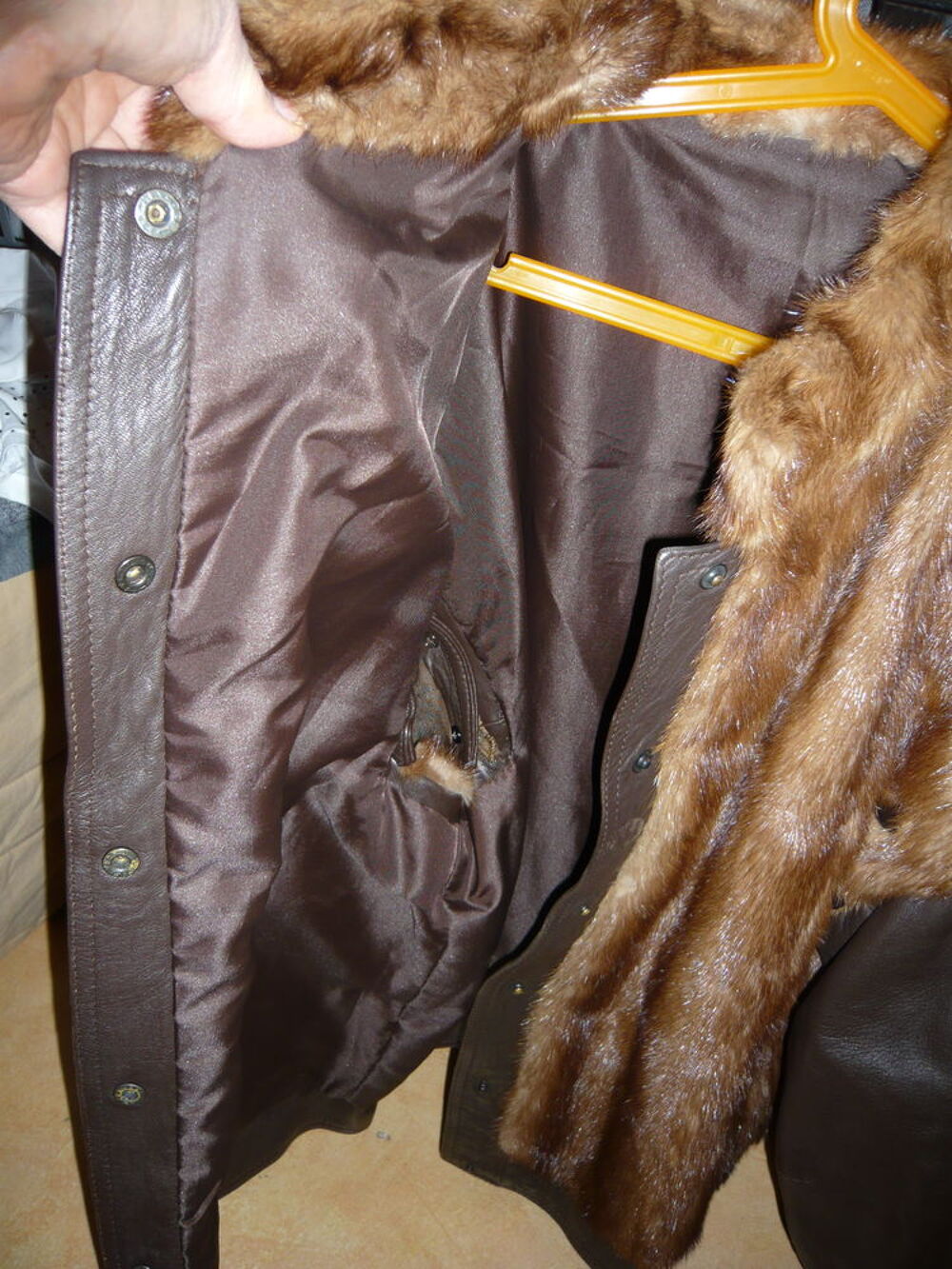 veste vison jamais port&eacute;e Vêtements