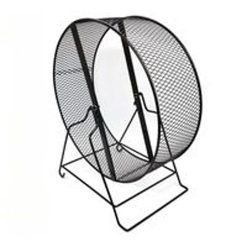   Roue d'exercice silencieuse pour animaux de compagnie 32 cm 