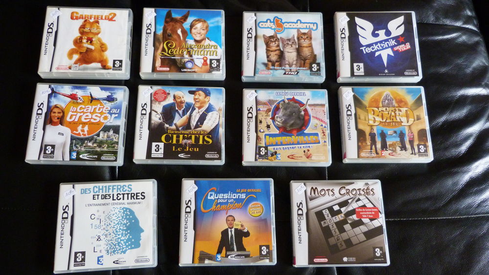 JEUX DE DS NINTENDO COMPLET (BOITE D ORIGINE + NOTICE) Consoles et jeux vidéos