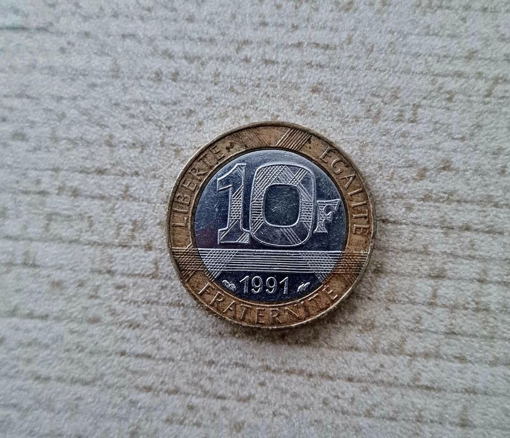 piece de 10 franc 1991 