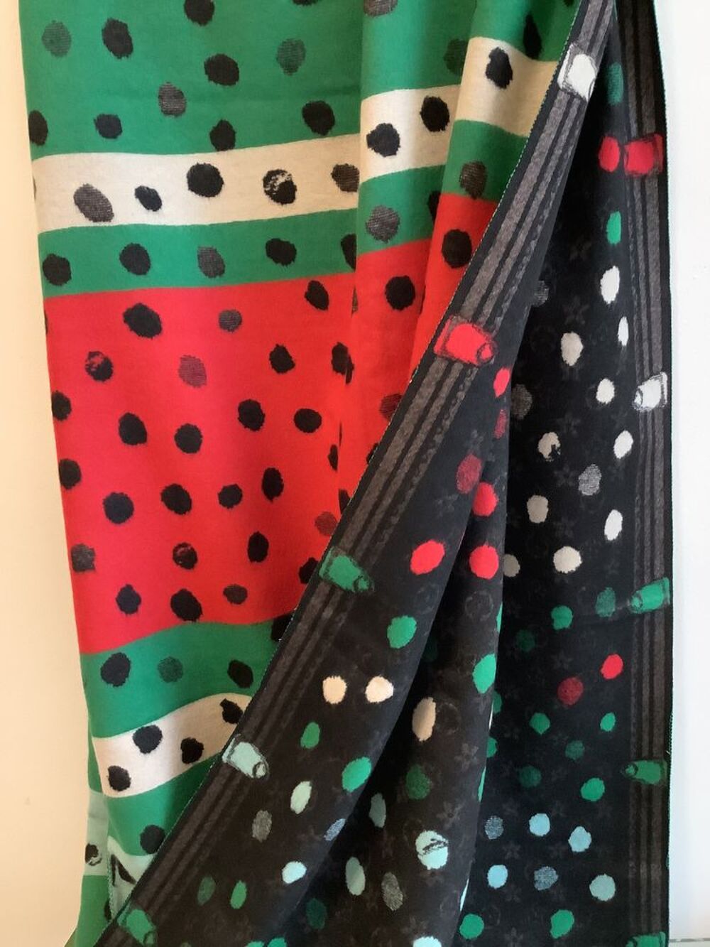 &Eacute;charpe &agrave; Motifs Pois Multicolore Vêtements