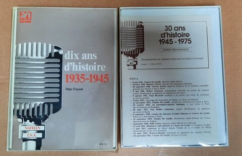 10 ans et 30 ans d'histoire - coffret pdagogiques 30 Hergnies (59)