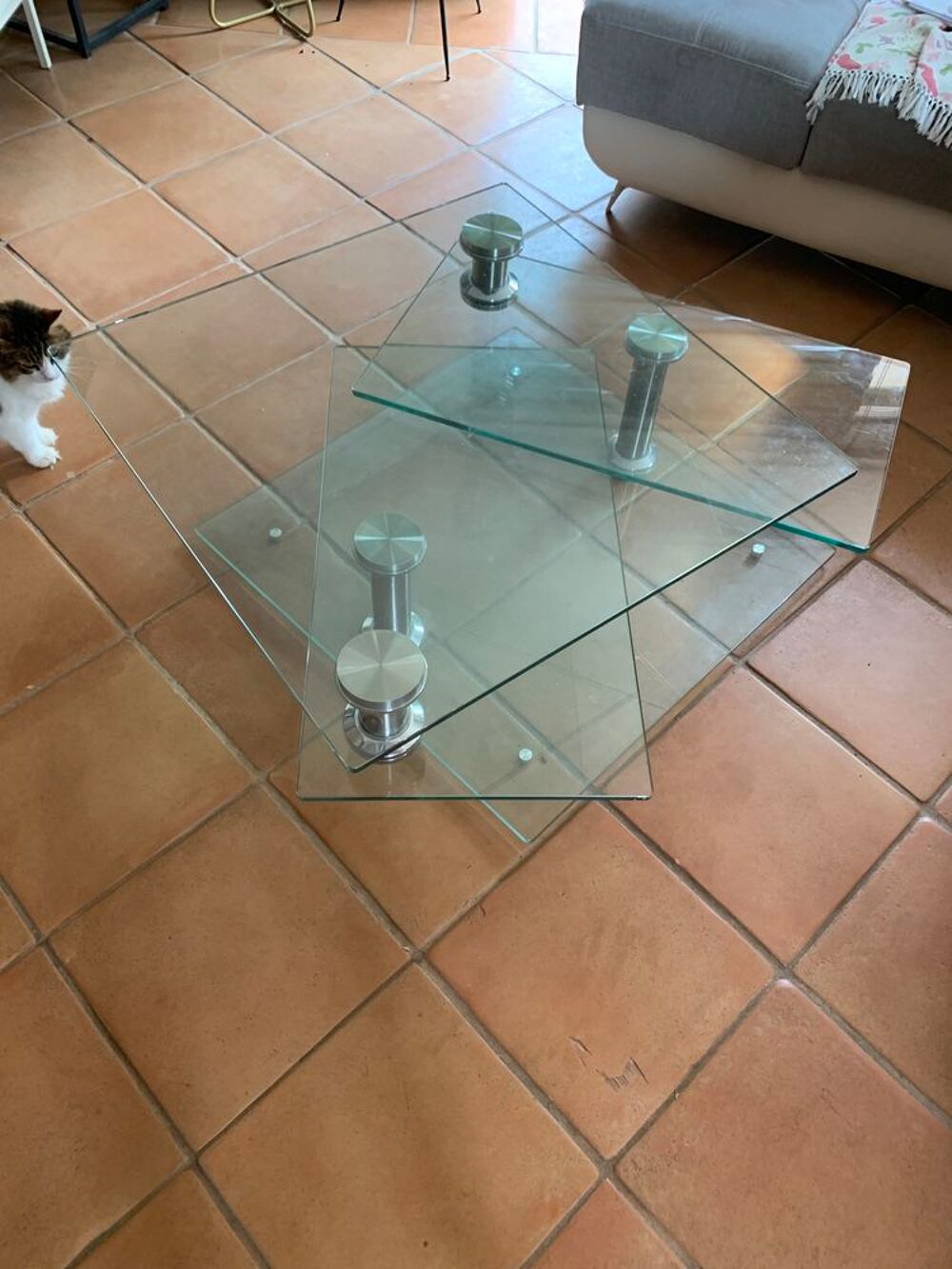 Table basse en verre Meubles