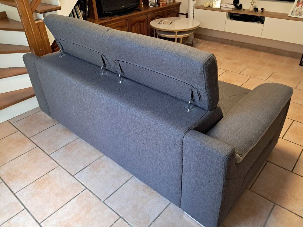 Canap&eacute; convertible en lit 140 x 190 et fauteuil Meubles