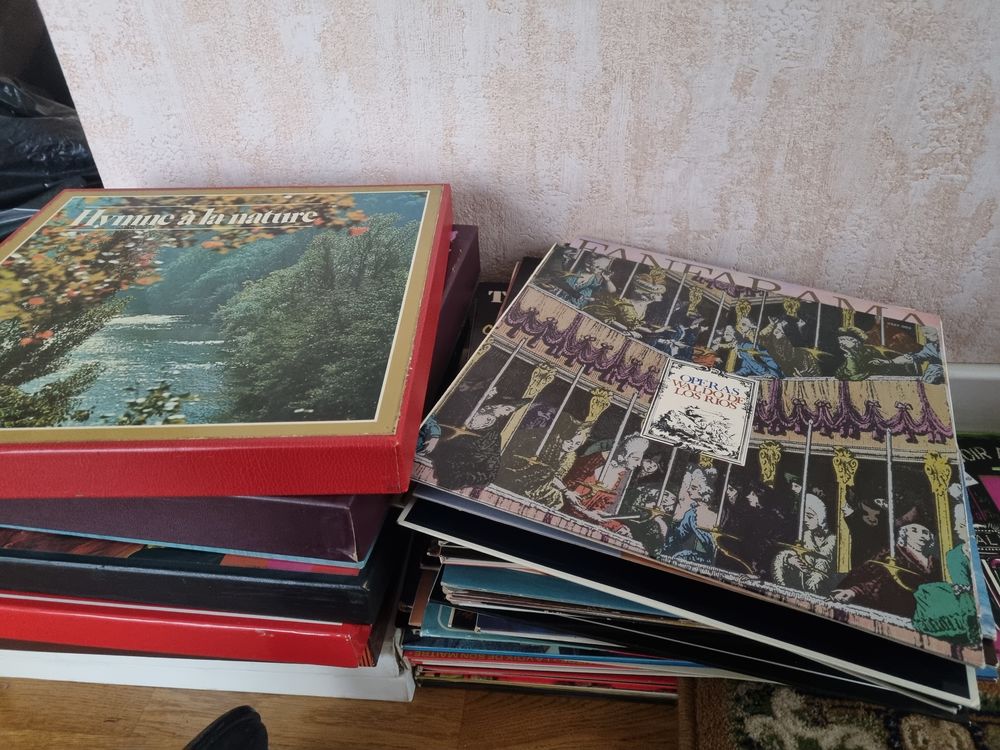 Lot de vinyles
CD et vinyles