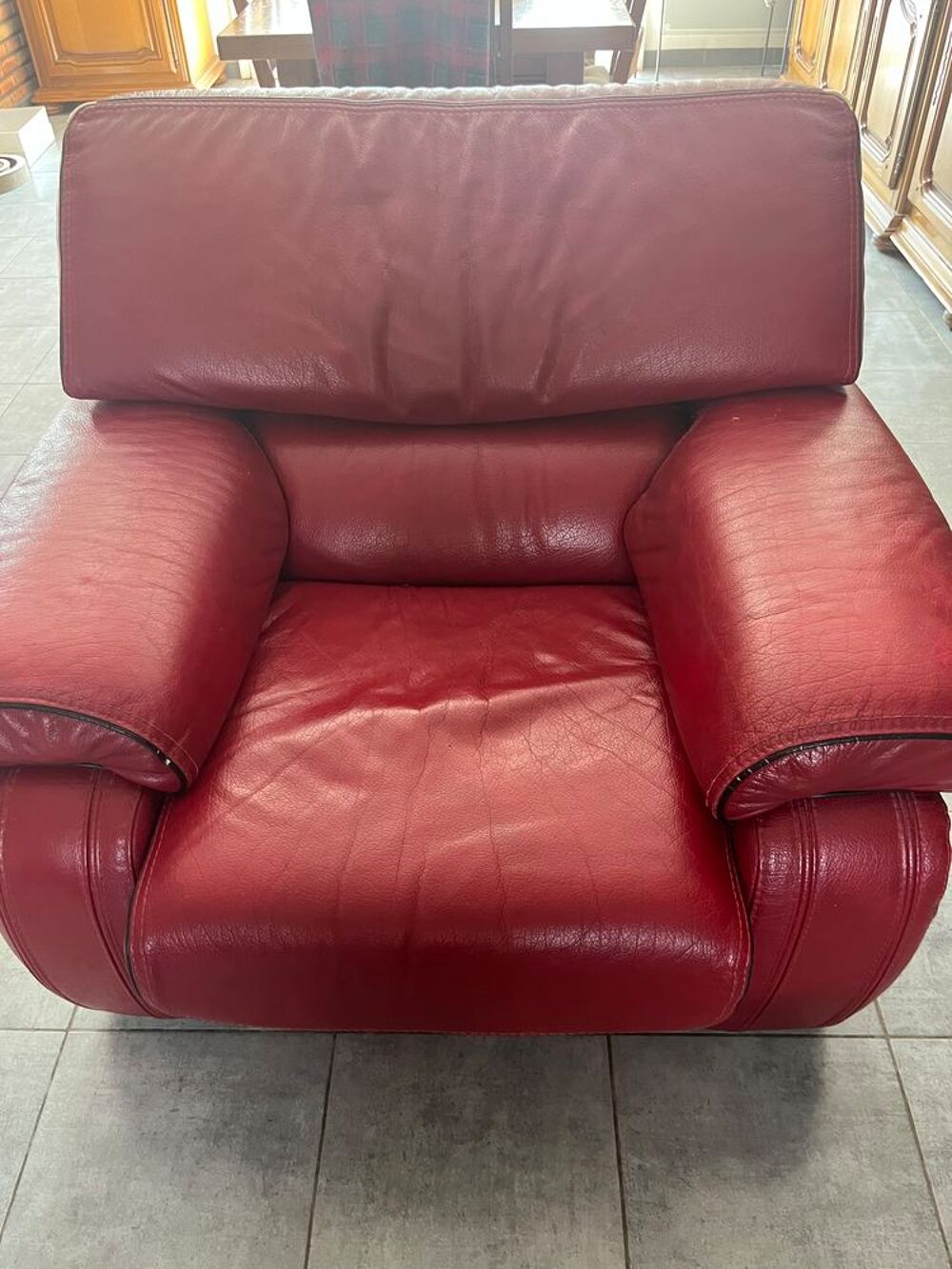 Salon cuir buffle Meubles
