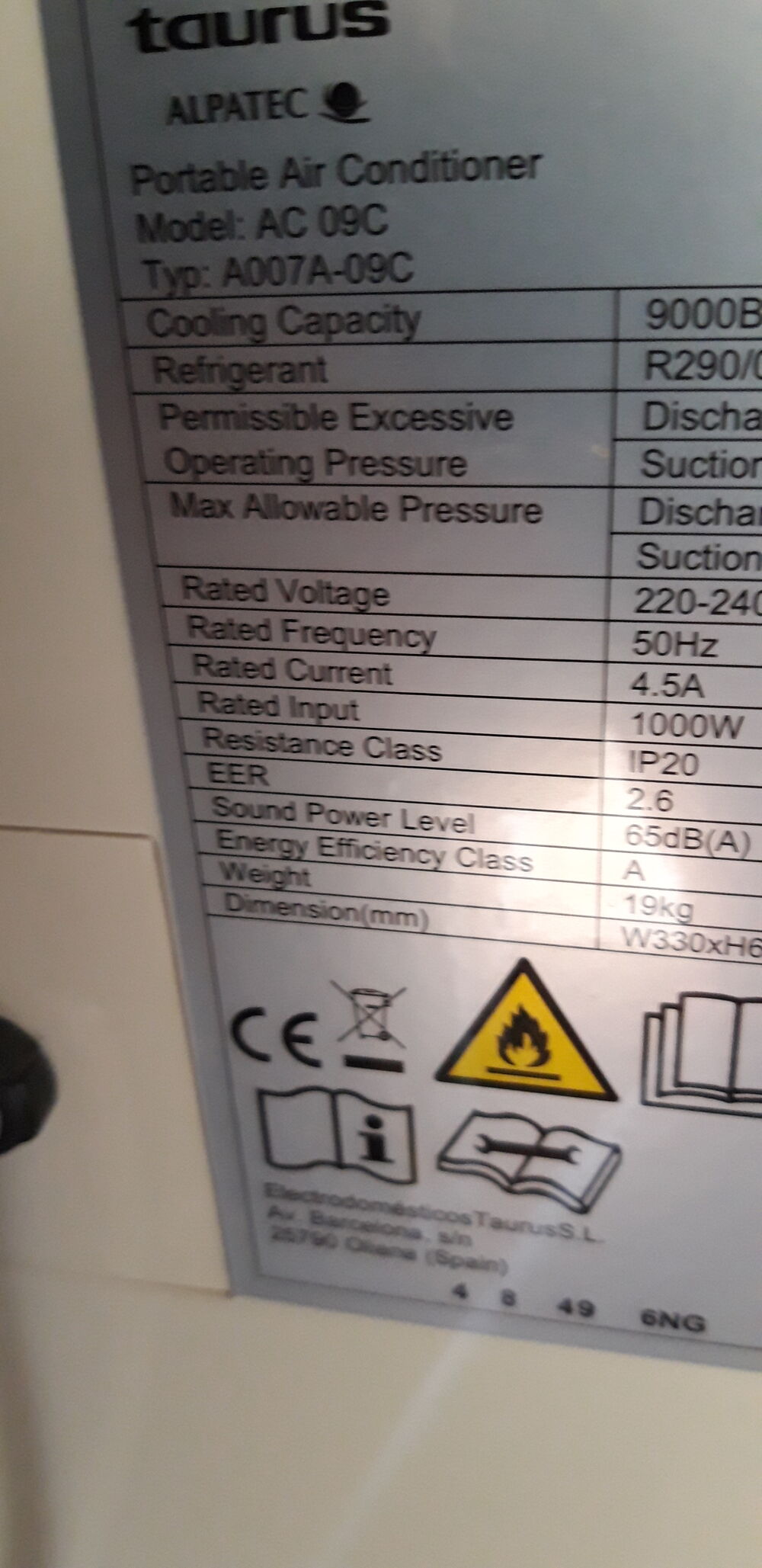Climatiseur Electroménager
