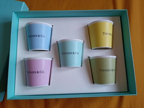 Tasses à espresso TIFFANY, lot de cinq 150 Varennes-Changy (45)