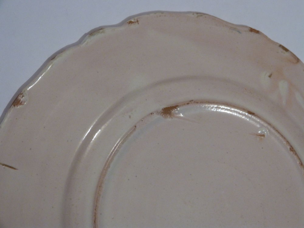 ASSIETTE HR QUIMPER BRETONNE ANCIENNE 