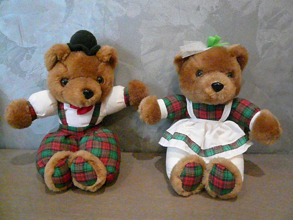 Couple de peluches nounours Jeux / jouets