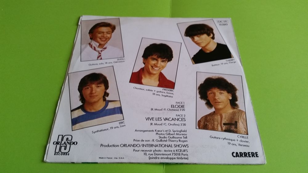 KOEUR'S CD et vinyles