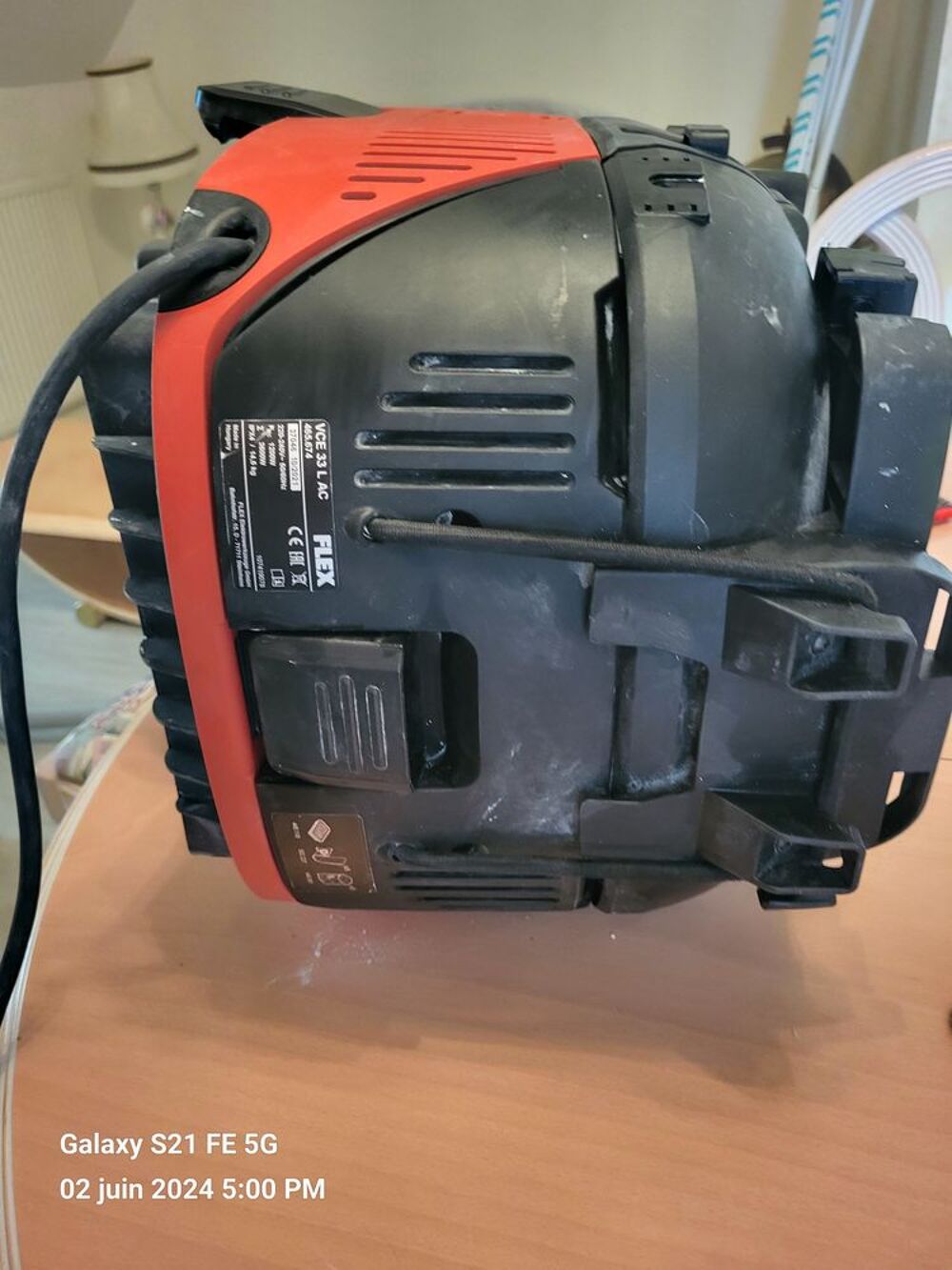 Aspirateur flex vibration automatique du filtre Bricolage
