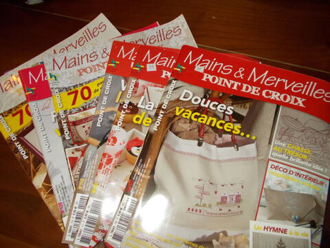  Mains et Merveilles   Points de croix  baisse de prix 10 Chissey-en-Morvan (71)