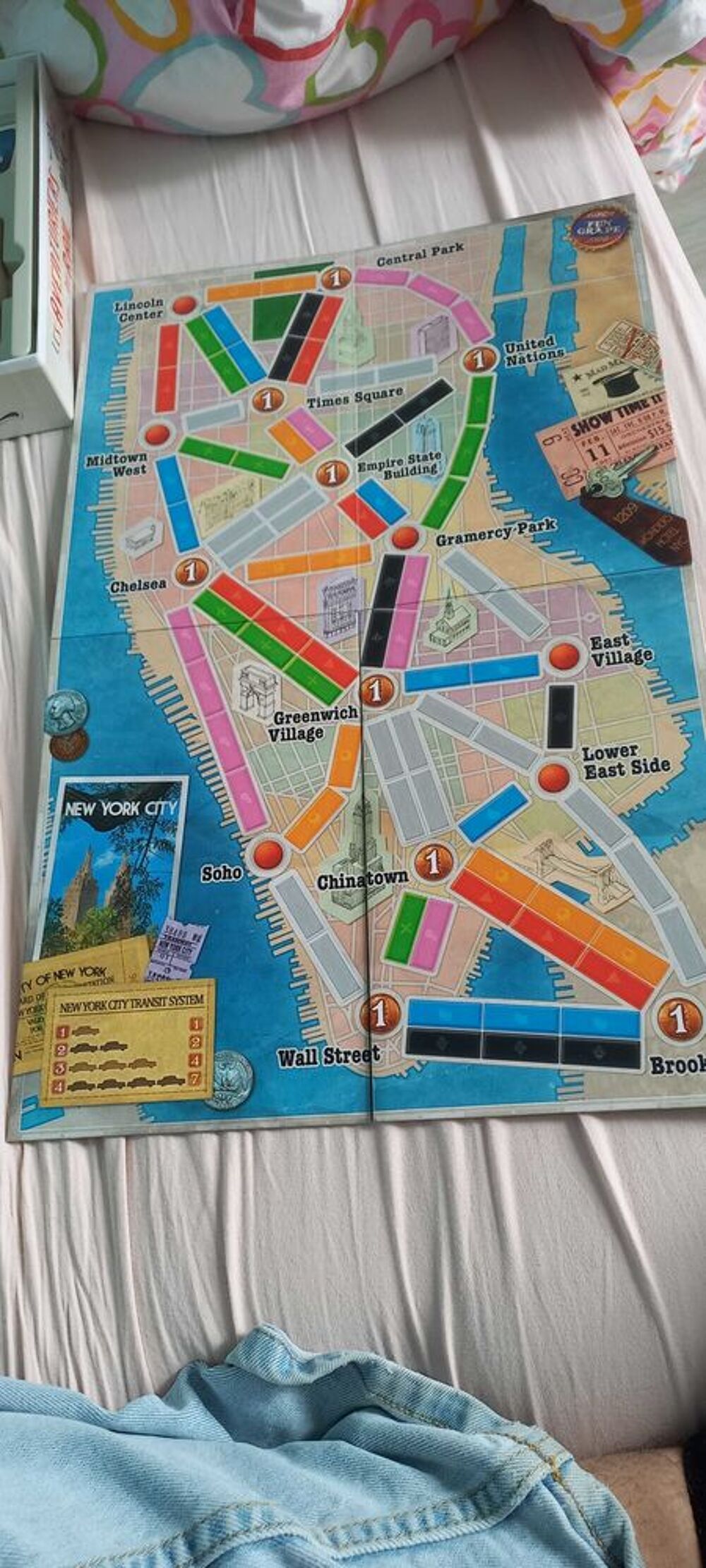 Les aventuriers du rail "New York" Jeux / jouets