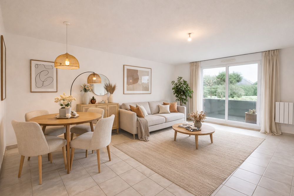 Appartement 3 pièces 62 m² · à La Rivière-Saint-Sauveur · 62 m² · 159 500 €